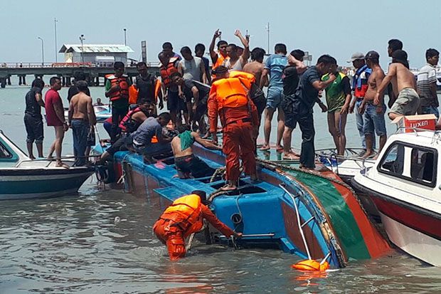 Speed Boat Terbalik di Tarakan, 8 Penumpang Tewas dan 19 Hilang