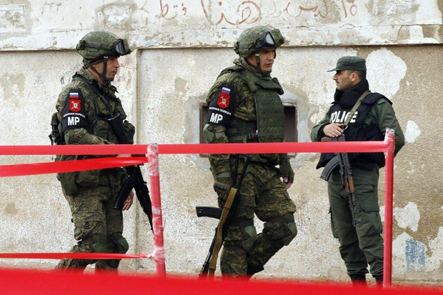 Rusia Sebar Polisi Militer Dekat Damaskus