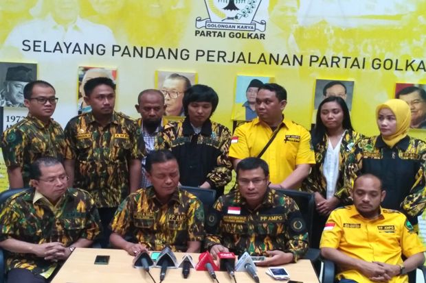 Deklarasikan Gerakan Golkar Bersih, AMPG Usul DPP Golkar Beri Sanksi GMPG