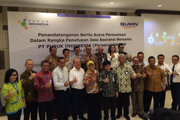 Pupuk Indonesia Jalin Kerja Sama Asuransi Bersama