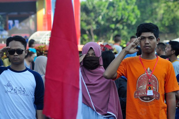 Menggugah Semangat Nasionalisme di Arena CFD Semarang