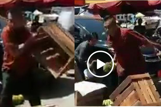 Video Kadis Perdagangan Kota Padang Mengamuk di Pasar Jadi Viral