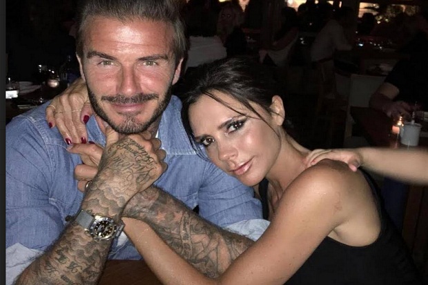 Diisukan Bercerai, David Beckham dan Victoria Makin Mesra