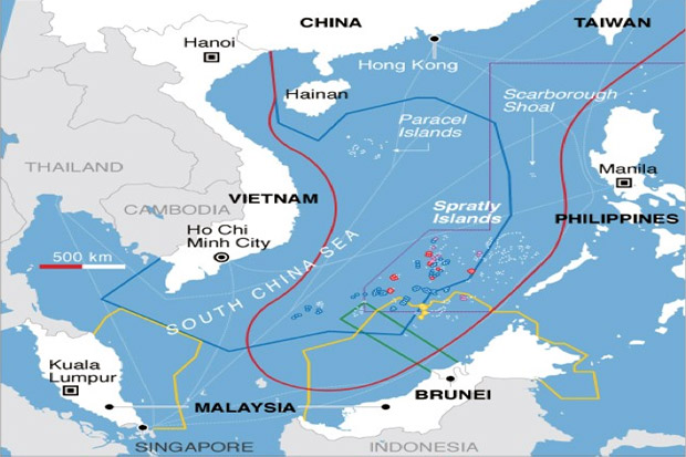 Pelaut AS Hilang di Laut China Selatan