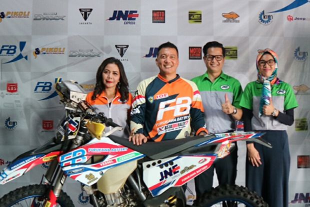 JNE Dukung Pembalap Nasional di Ajang AXCR 2017, Thailand