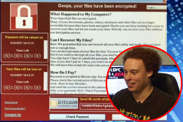 Hacker yang Hentikan Serangan Ransomware Wannacry Ditahan di AS