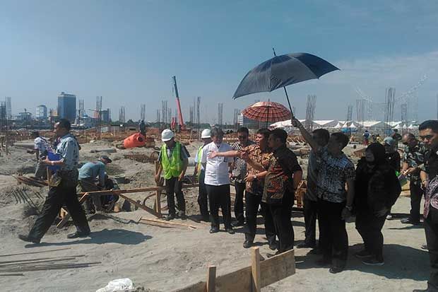 Gubernur Awasi Progres Pembangunan Masjid 99 Kubah CPI