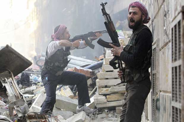 Beberapa Jam Gencatan Senjata, Baku Tembak Pecah di Homs