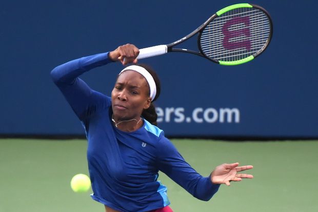 Hujan Sempat Tunda Kemenangan Venus Williams