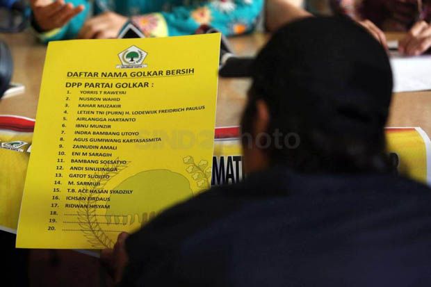 Idrus Marham Sindir GMPG soal Daftar 17 Nama Golkar Bersih