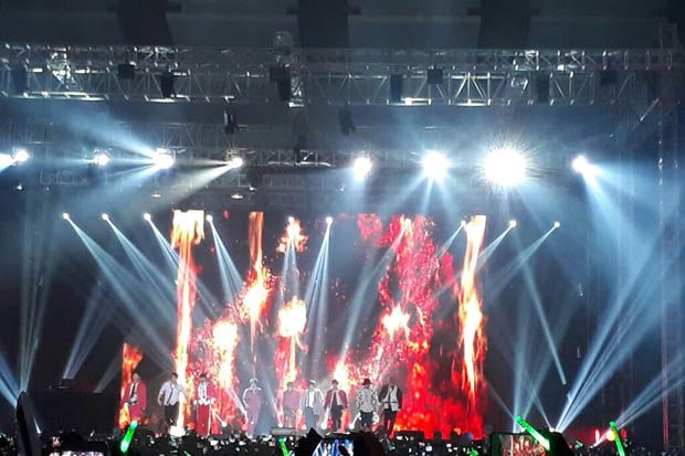 Lagu Fire Truck NCT 127 Langsung Menggebrak Spotify on Stage