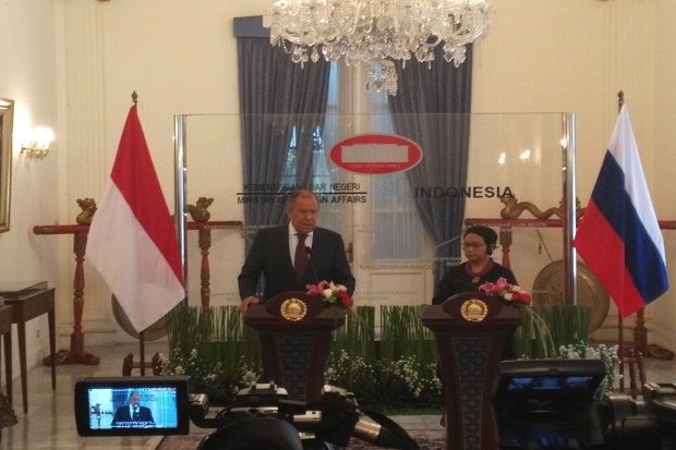 Lavrov: Indonesia dan Rusia Perjuangkan Negara Palestina Merdeka