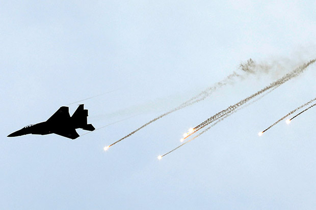 Pesawat Tempur Israel Gempur Gaza Pasca Serangan Roket