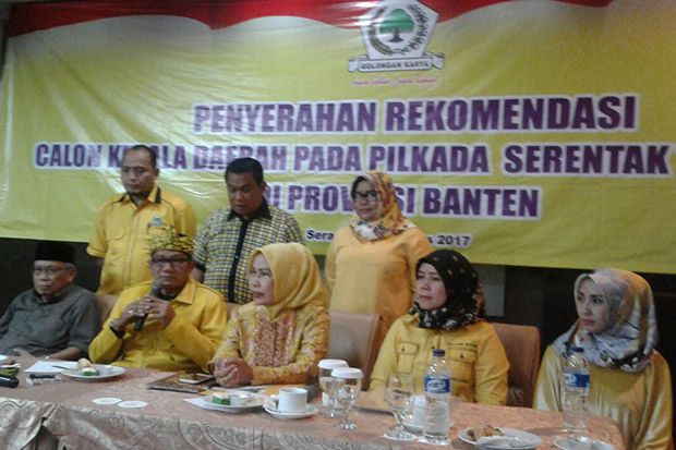 Resmi! Ini Nama Empat Calon Kepala Daerah di Banten yang Diusung Golkar