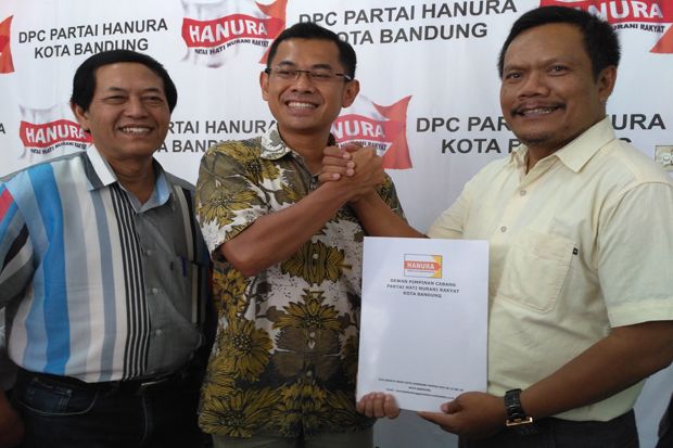 Ikut Pilwalkot Bandung, Ketua Alumni ITB Daftar ke Hanura dan NasDem