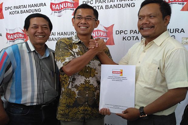 Partai Hanura Terima 8 Kandidat Penjaringan Cawalkot Bandung 2018