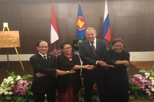 Menlu Lavrov Buka Kantor Perwakilan Rusia untuk ASEAN di Jakarta