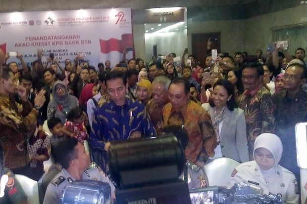 Jokowi Buka Pameran Indonesia Property Expo 2017