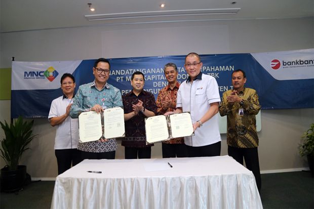 MNC Kapital dan Bank Banten Bersinergi Produk dan Layanan Jasa Keuangan