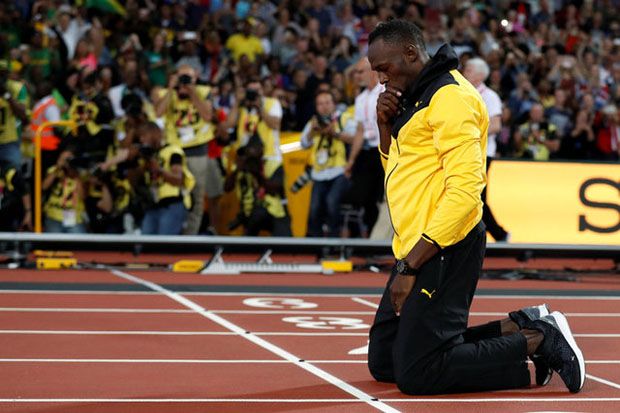 Ini Keharuan Perpisahan Usain Bolt dari Dunia Atletik