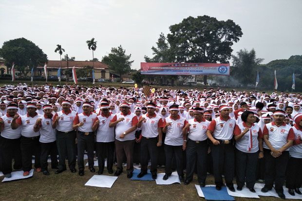 Kampanyekan Keselamatan Lalu Lintas, Polres Cimahi Terjunkan 1.000 Pelajar
