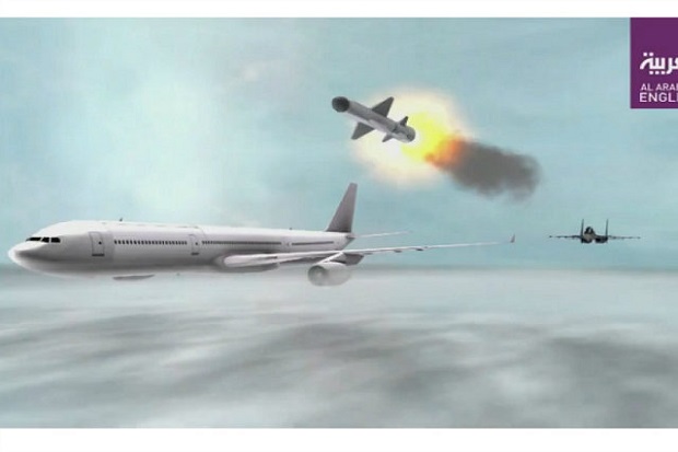 TV Riyadh Rilis Animasi Jet Tempur Saudi Merudal Pesawat Qatar