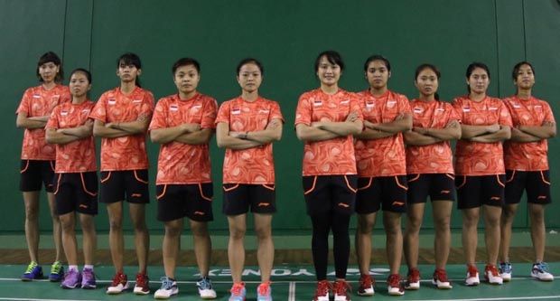Tim Bulu Tangkis Beregu Putri Indonesia Lolos ke Semifinal