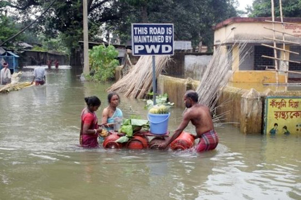 Banjir Picu Krisis Kemanusiaan di Asia Selatan