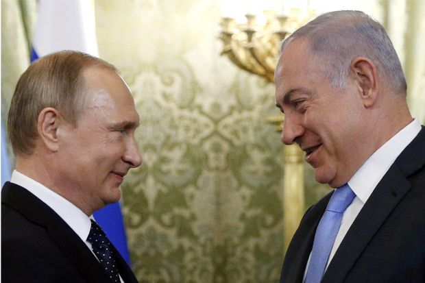 Bahas Timur Tengah, Netanyahu Temui Putin