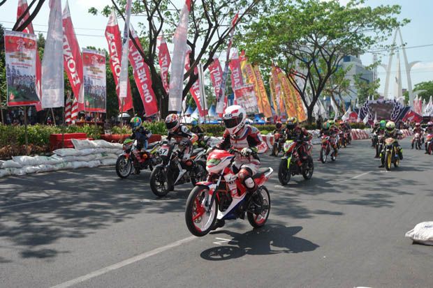 122 Pembalap Unjuk Gigi di Ajang Honda Dream Cup 2017