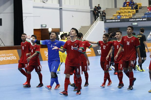 Timnas Futsal Putra Indonesia Petik Kemenangan atas Thailand