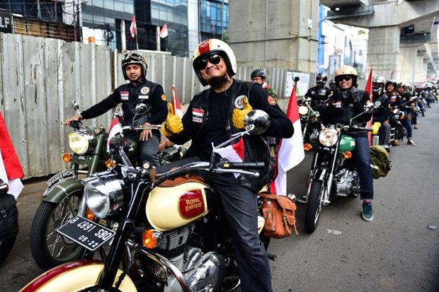 Royal Riders Bangkitkan Nasionalisme Lewat Parade Kemerdekaan