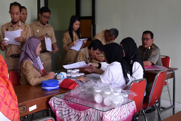 3.500 PNS di Pemkot Yogyakarta Jalani Test Urine