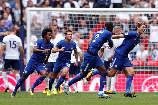 Bangkit dari Keterpurukan, Chelsea Hempaskan Tottenham