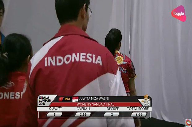 Atlet Wushu Juwita Niza Sumbang Medali Emas ke-8 bagi Indonesia