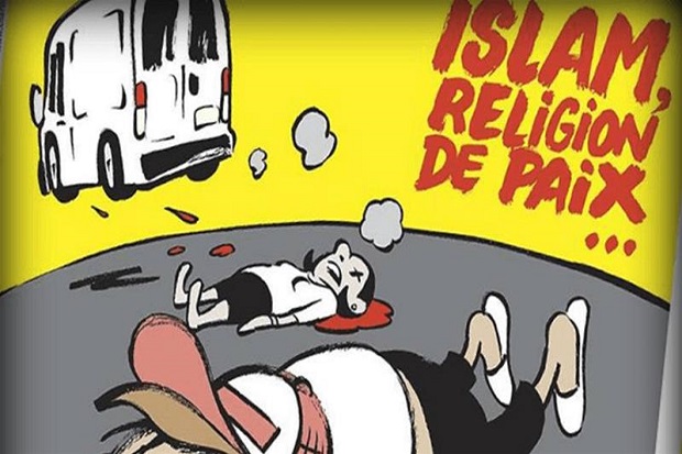 Sindir Islam di Karikatur Teror Barcelona, Charlie Hebdo Picu Kemarahan