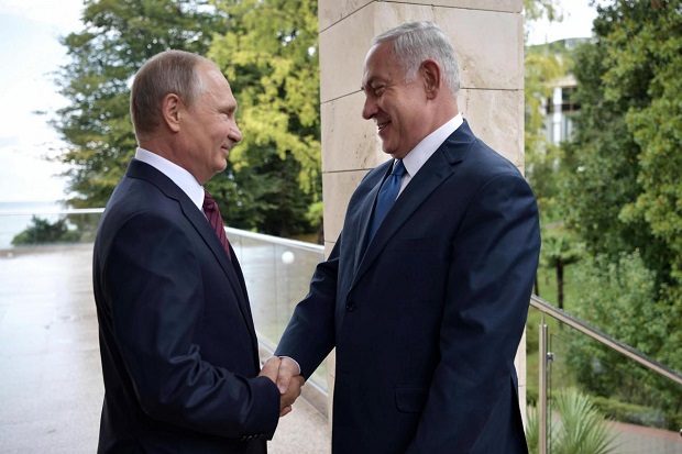 Temui Putin, PM Israel Ancam Menindak Militer Iran di Suriah