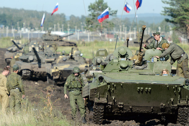 Bersitegang dengan Barat, Rusia Gelar Latihan Militer Besar-besaran