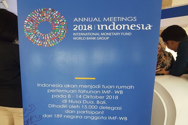 Perhelatan IMF 2018 di Bali Habiskan Dana Rp800 Miliar Lebih