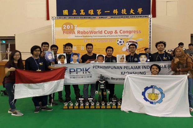 Tim Ichiro ITS Juara Umum FIRA Hurocup 2017 di Taiwan