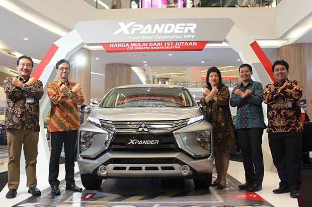 MMKSI Launching Exhibition Mitsubishi Xpander di Palembang