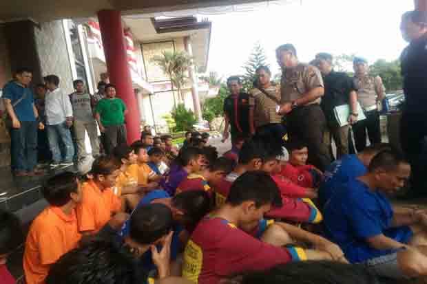 Luar Biasa, Polresta Palembang Bekuk 134 Pelaku Kejahatan dalam 3 Minggu