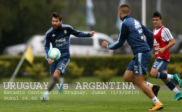 Preview Uruguay vs Argentina: Harapan Besar La Albiceleste