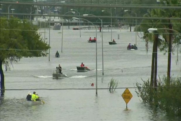 120 WNI Terdampak Badai Harvey di Texas