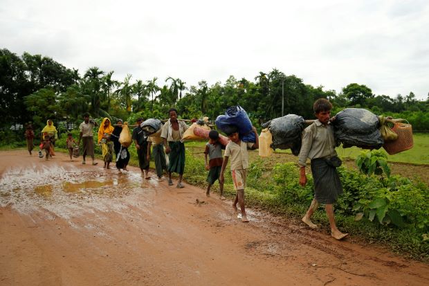 Korban Tewas Konflik Berdarah di Rakhine Hampir 400 Orang