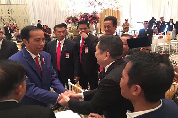 HT Ucapkan Terima Kasih Atas Kehadiran Presiden Jokowi di Pernikahan Ketua Pemuda Perindo