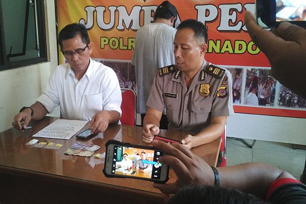 Remaja Pengedar Obat Terlarang di Manado Ditangkap Polisi