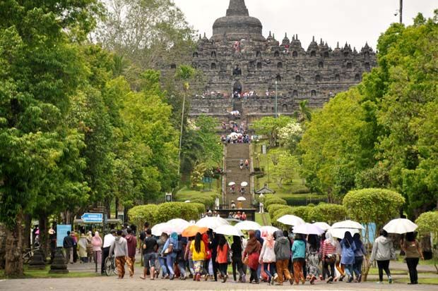 Jumat, Candi Borobudur Ditutup bagi Wisatawan Domestik Perorangan