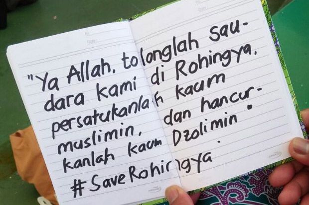 Ini Isi Doa Jamaah Haji Indonesia bagi Muslim Rohingya