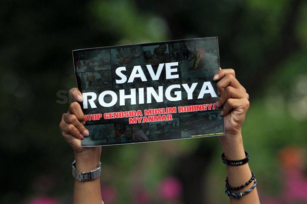 Aksi Keprihatinan Rohingya